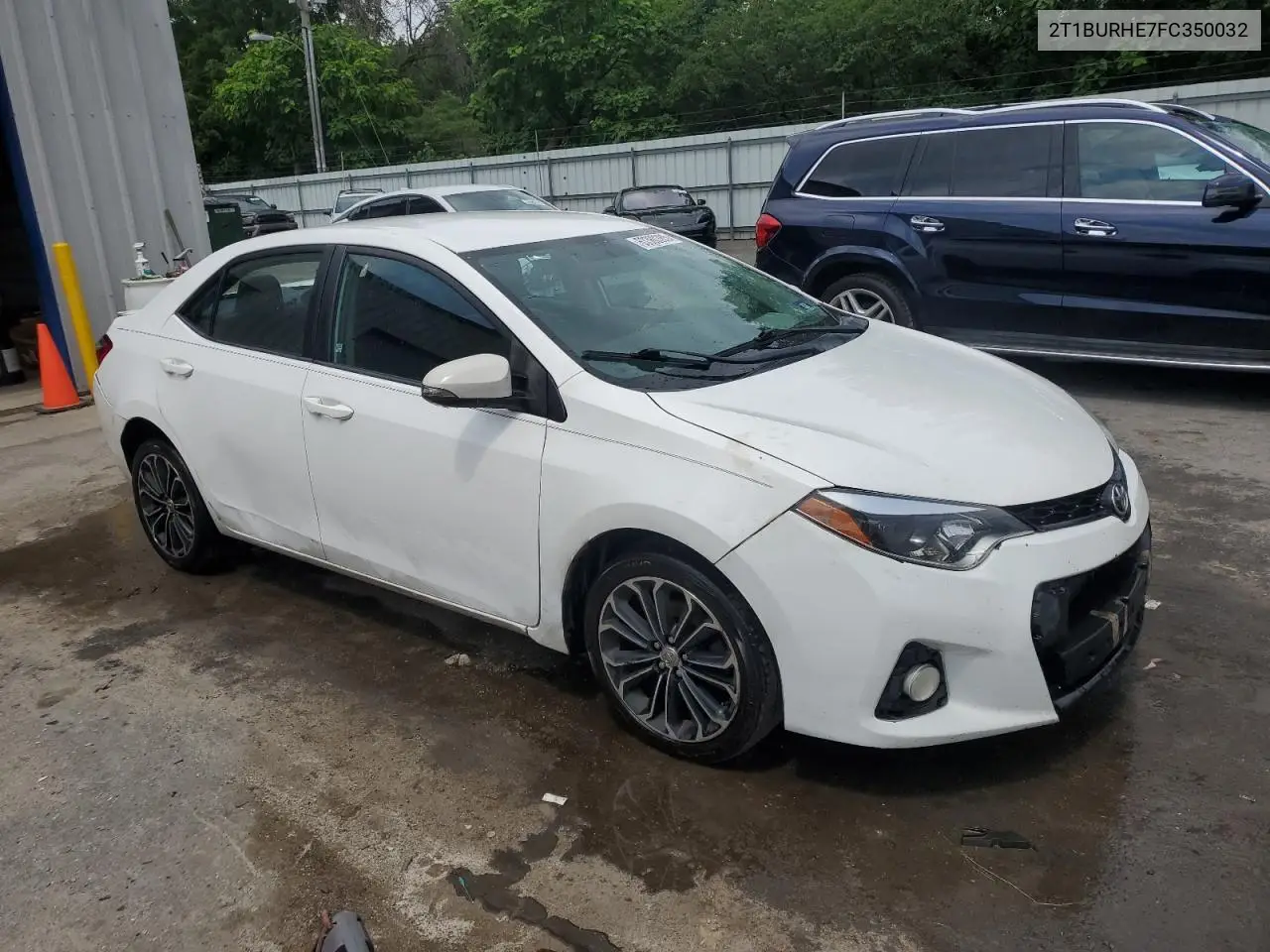 2015 Toyota Corolla L VIN: 2T1BURHE7FC350032 Lot: 63380385