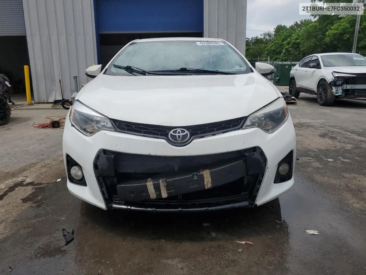 2015 Toyota Corolla L VIN: 2T1BURHE7FC350032 Lot: 63380385