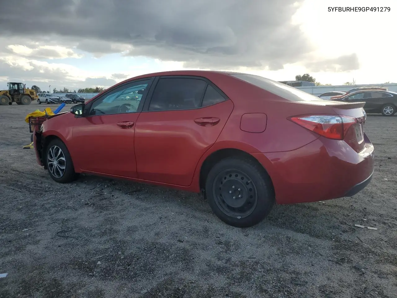 2016 Toyota Corolla L VIN: 5YFBURHE9GP491279 Lot: 49516315
