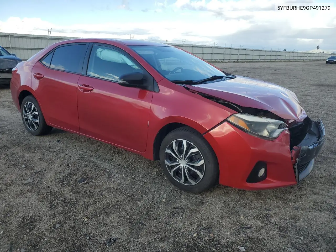 2016 Toyota Corolla L VIN: 5YFBURHE9GP491279 Lot: 49516315