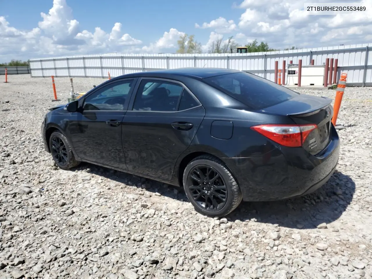 2016 Toyota Corolla L VIN: 2T1BURHE2GC553489 Lot: 56961495