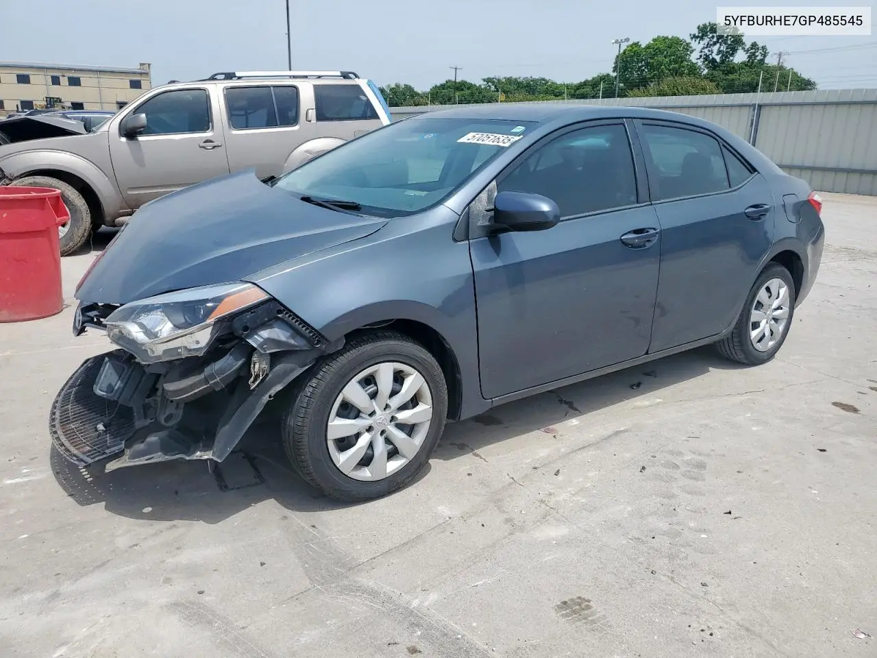 5yfburhe7gp485545 5YFBURHE7GP485545 2016 Toyota Corolla L
