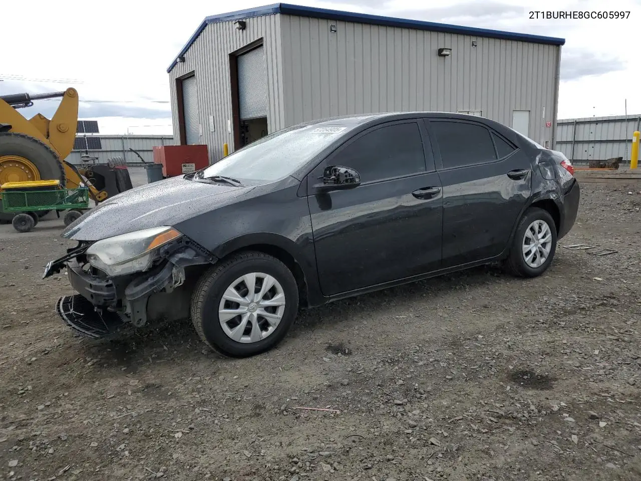 2016 Toyota Corolla L VIN: 2T1BURHE8GC605997 Lot: 57254905