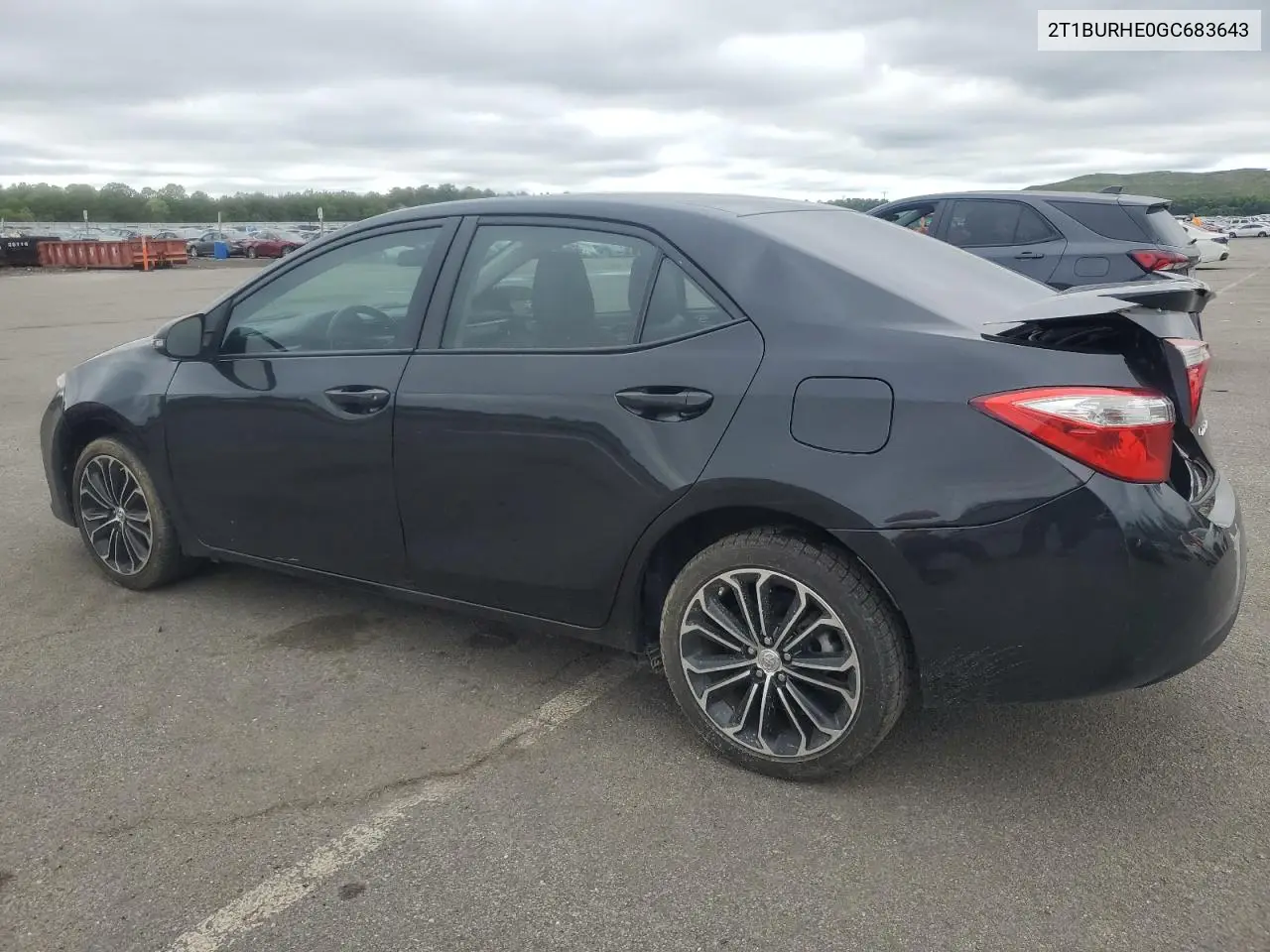 2016 Toyota Corolla L VIN: 2T1BURHE0GC683643 Lot: 58306445