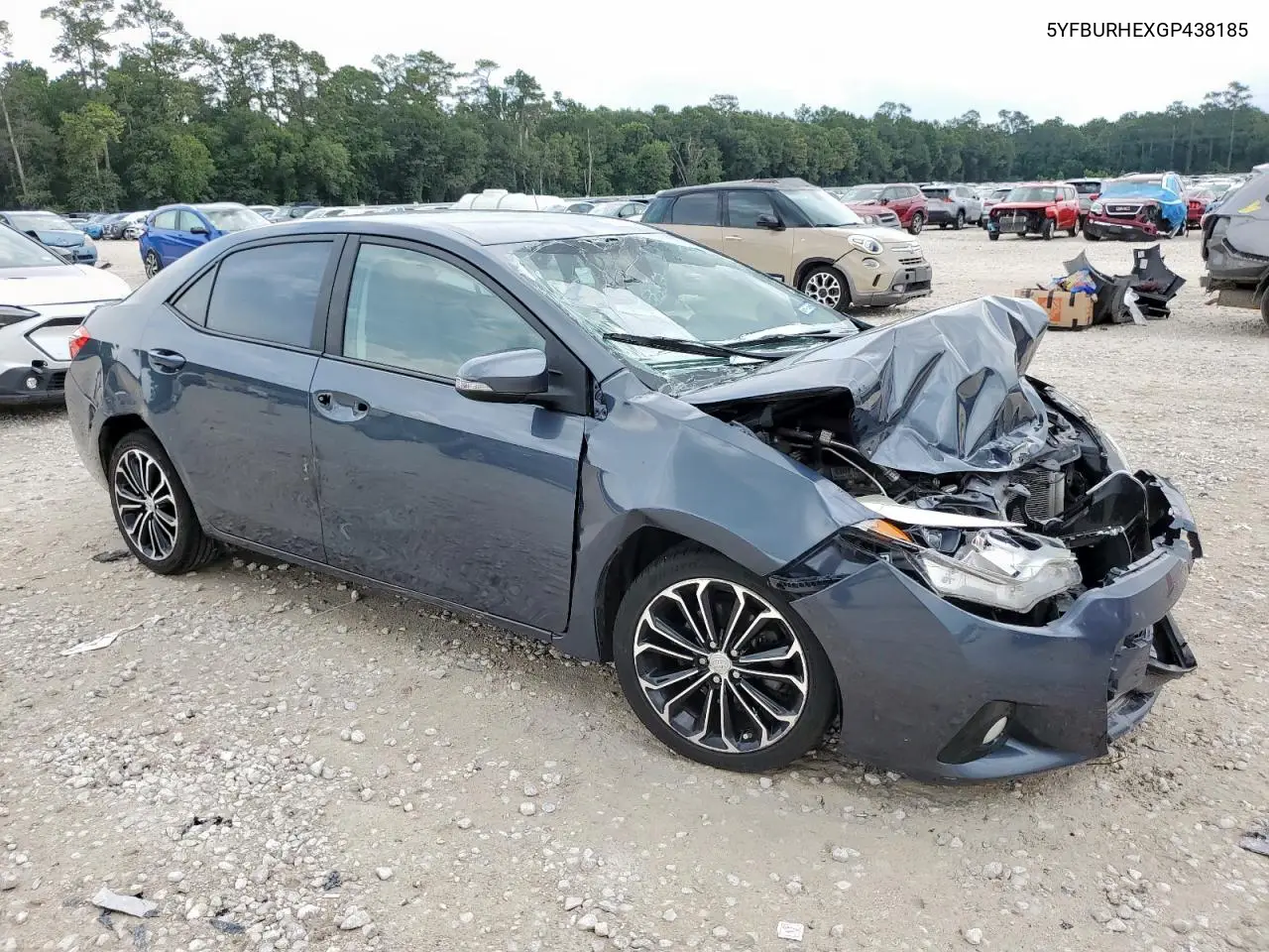 2016 Toyota Corolla L VIN: 5YFBURHEXGP438185 Lot: 60461095