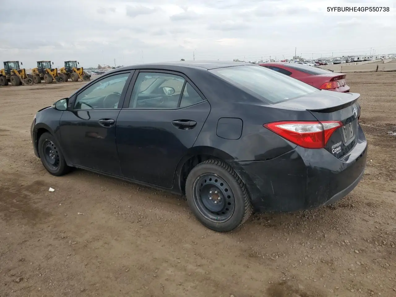 2016 Toyota Corolla L VIN: 5YFBURHE4GP550738 Lot: 62498765