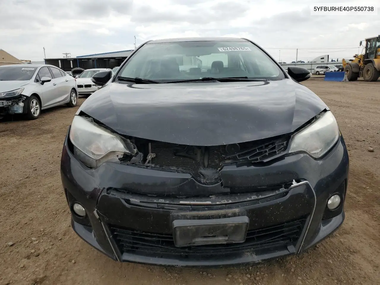 2016 Toyota Corolla L VIN: 5YFBURHE4GP550738 Lot: 62498765