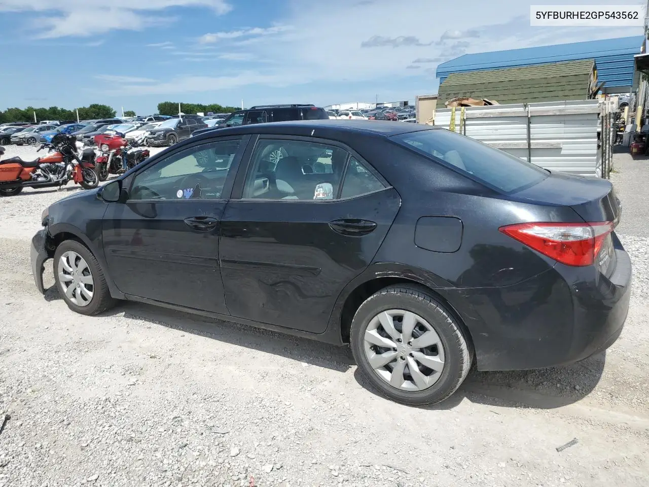 2016 Toyota Corolla L VIN: 5YFBURHE2GP543562 Lot: 62579875