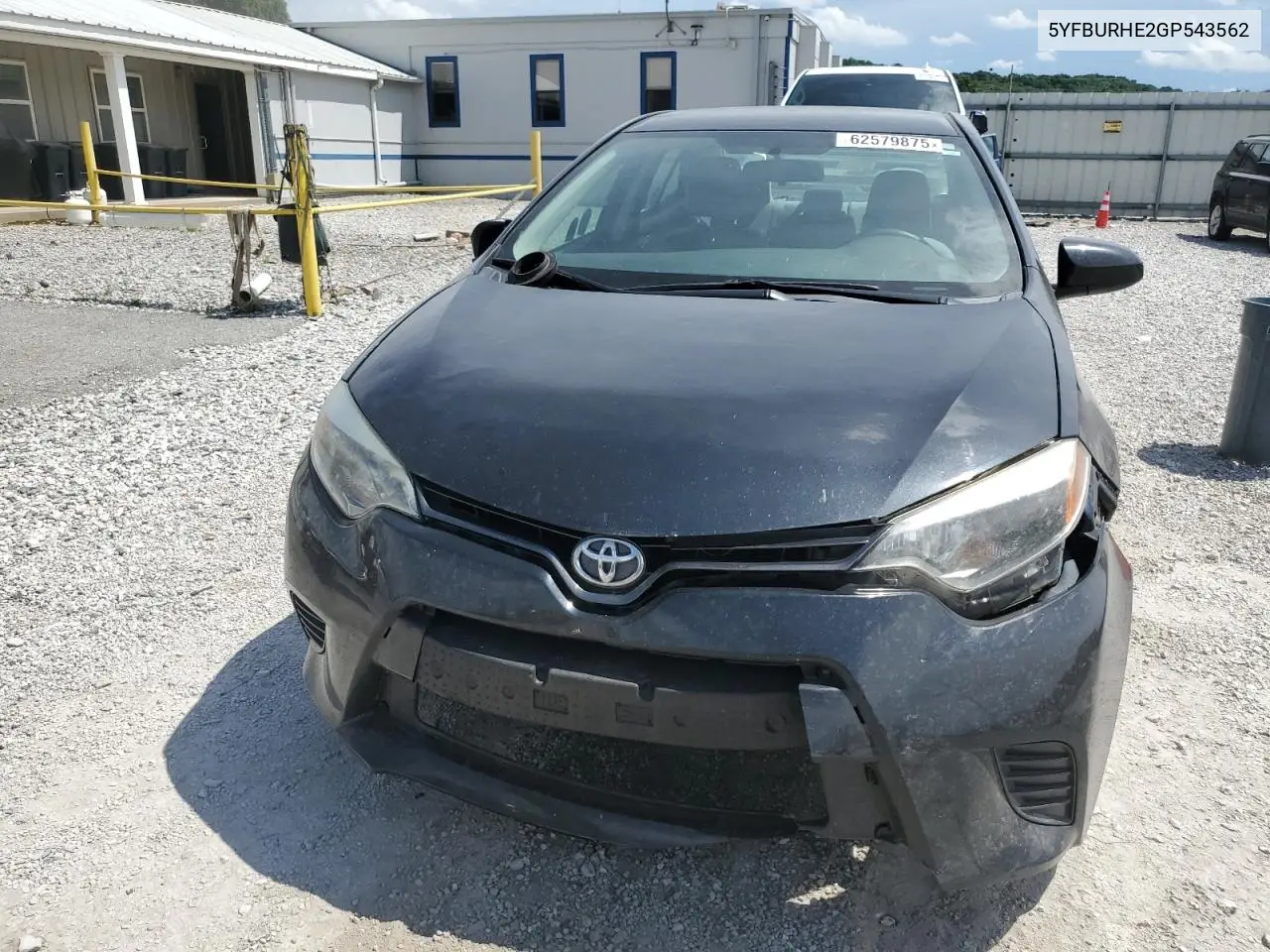 2016 Toyota Corolla L VIN: 5YFBURHE2GP543562 Lot: 62579875