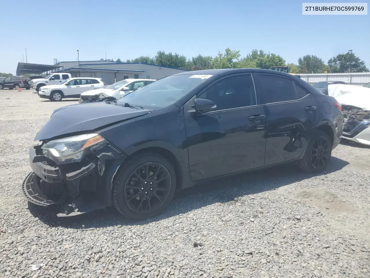 2016 Toyota Corolla L VIN: 2T1BURHE7GC599769 Lot: 62731495