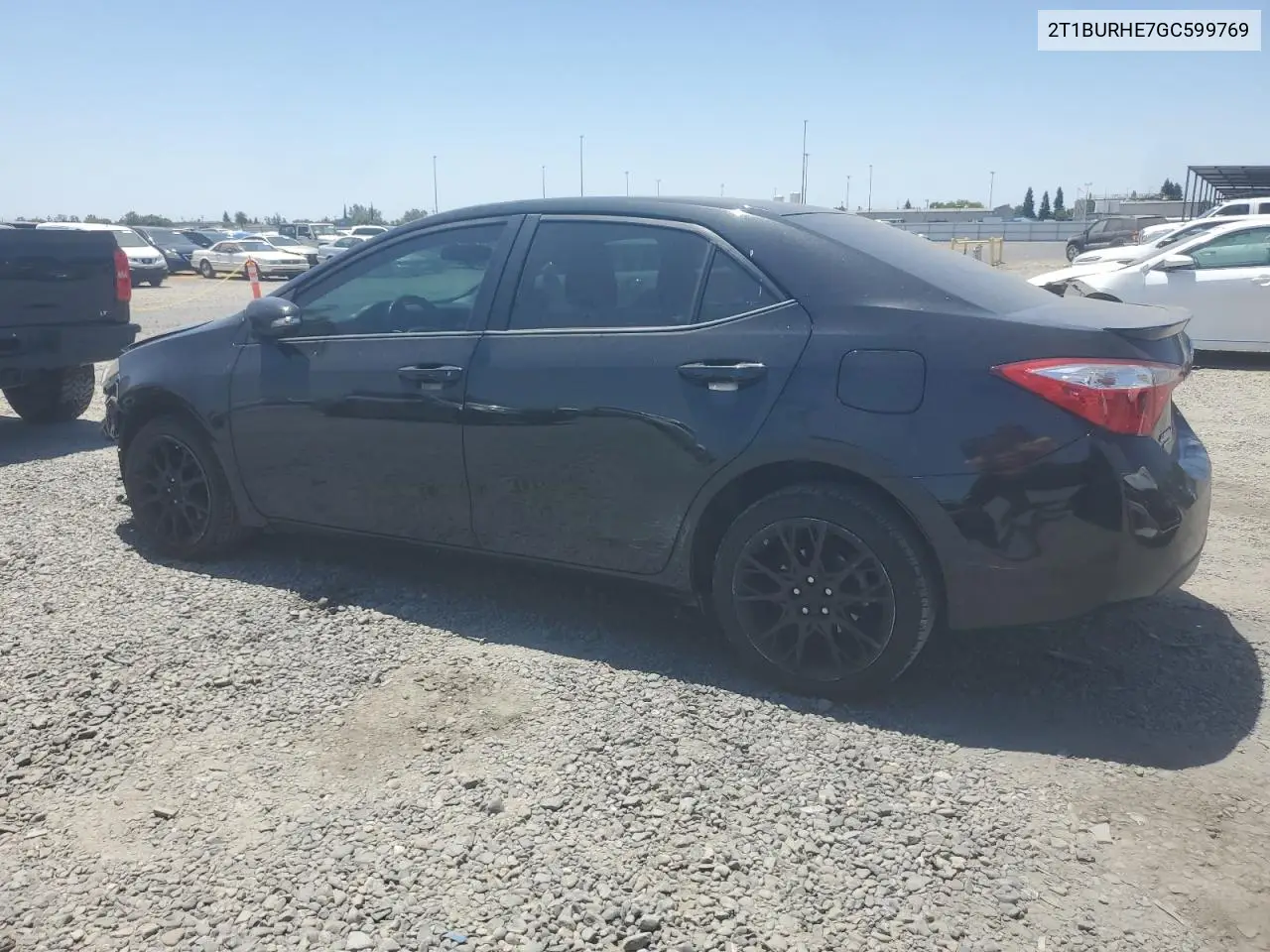 2016 Toyota Corolla L VIN: 2T1BURHE7GC599769 Lot: 62731495