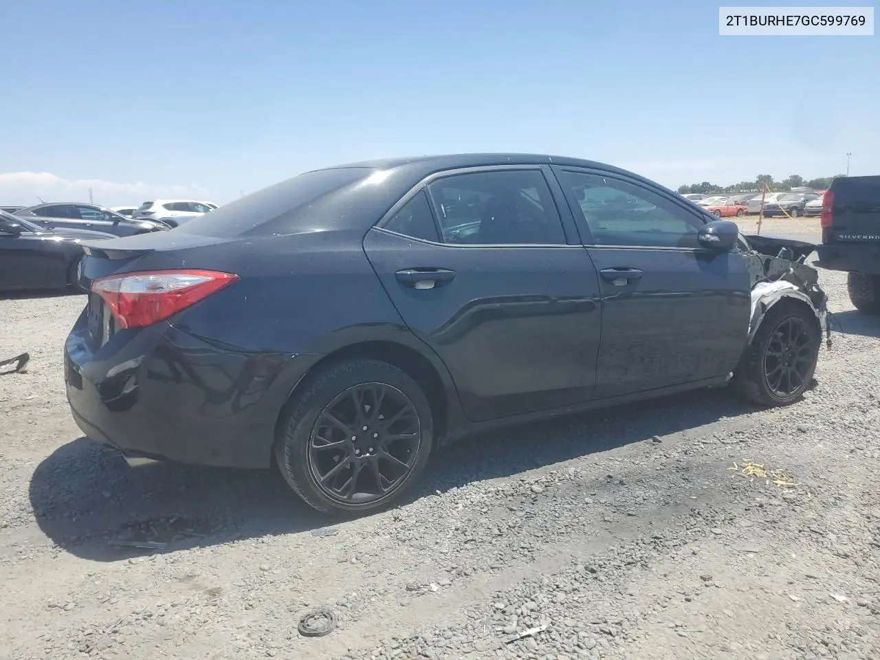 2016 Toyota Corolla L VIN: 2T1BURHE7GC599769 Lot: 62731495