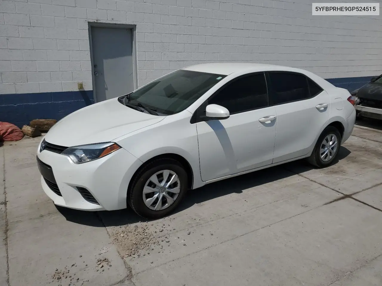 2016 Toyota Corolla Eco VIN: 5YFBPRHE9GP524515 Lot: 62898085