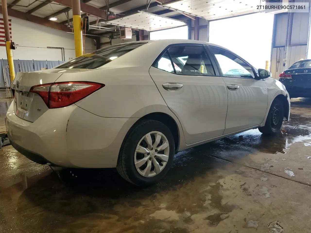 2016 Toyota Corolla L VIN: 2T1BURHE9GC571861 Lot: 62912055