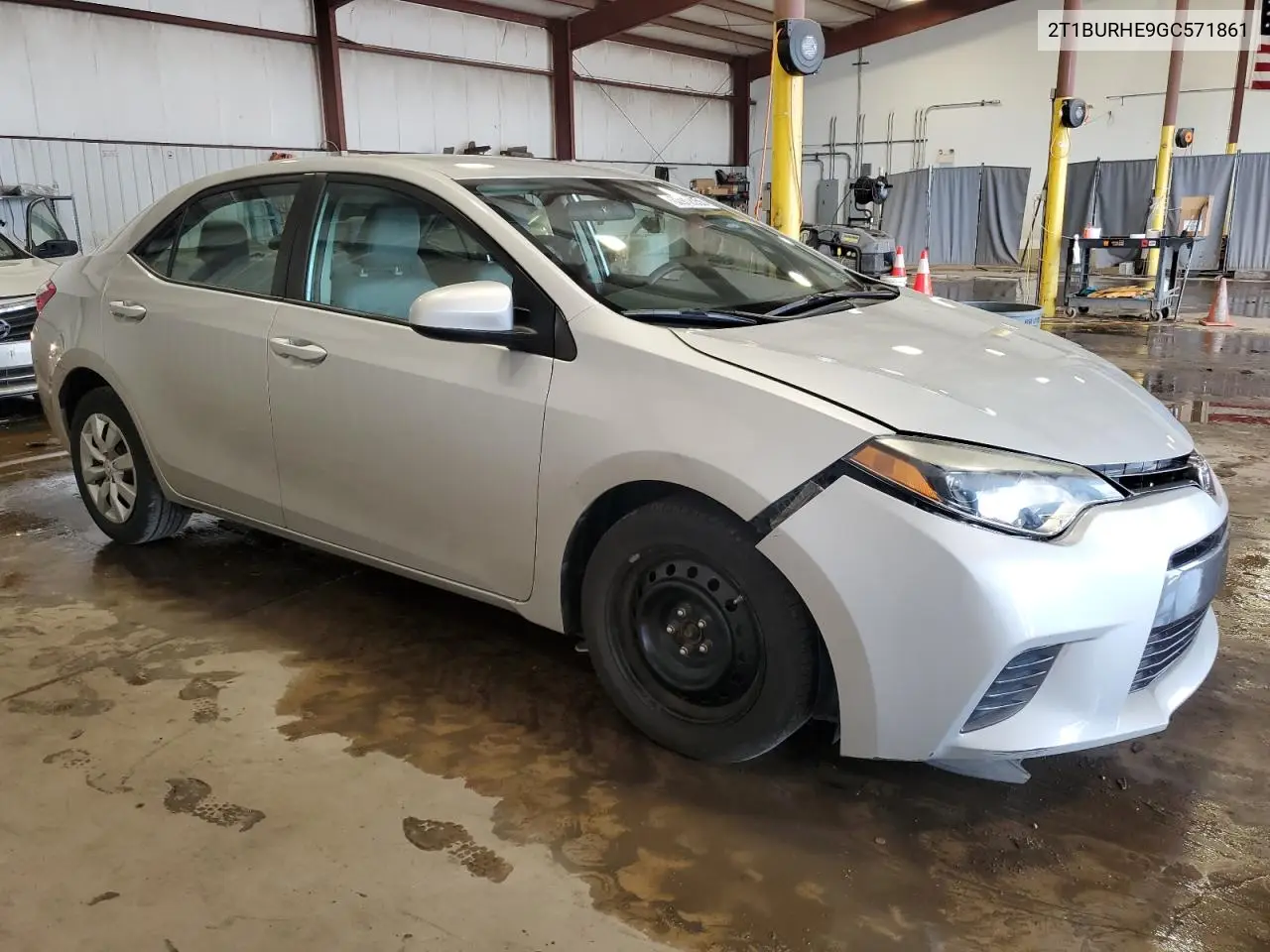 2016 Toyota Corolla L VIN: 2T1BURHE9GC571861 Lot: 62912055