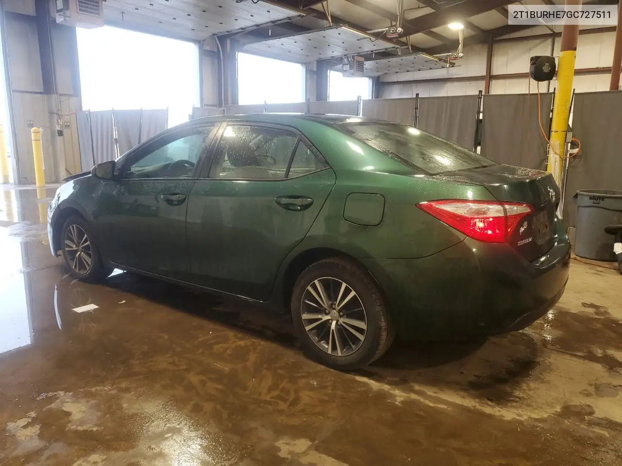 2016 Toyota Corolla L VIN: 2T1BURHE7GC727511 Lot: 63044835