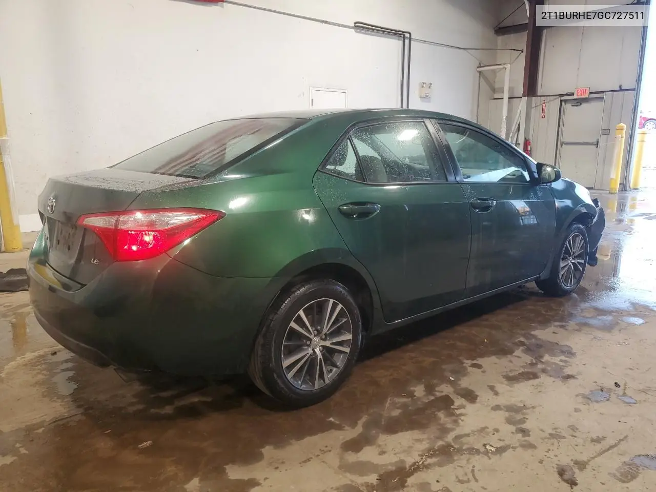2016 Toyota Corolla L VIN: 2T1BURHE7GC727511 Lot: 63044835