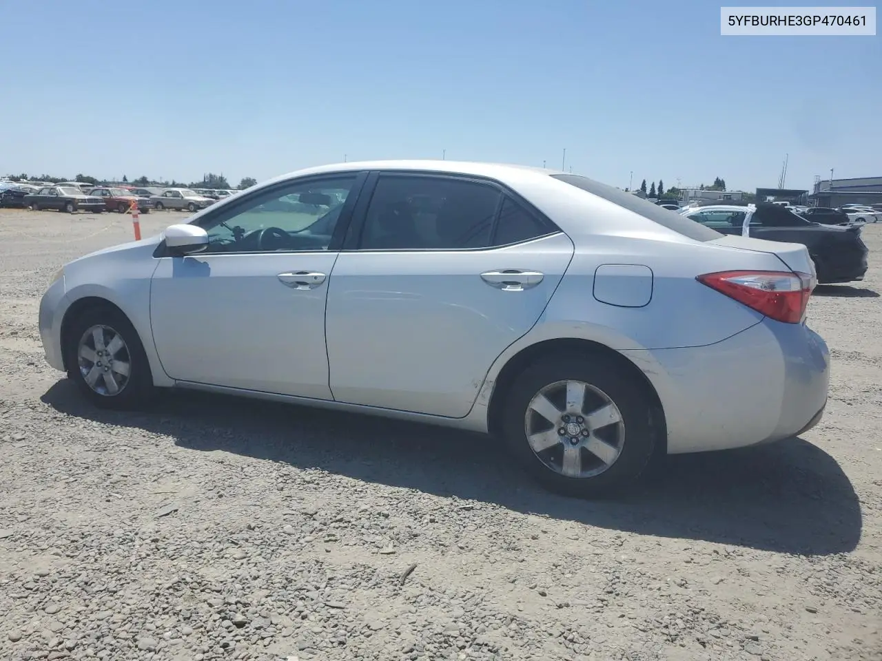 2016 Toyota Corolla L VIN: 5YFBURHE3GP470461 Lot: 63080175