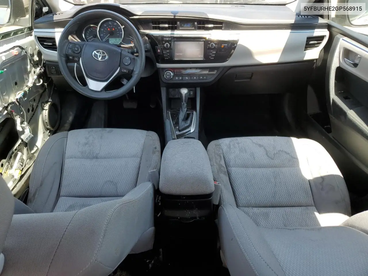 2016 Toyota Corolla L VIN: 5YFBURHE2GP568915 Lot: 63257405