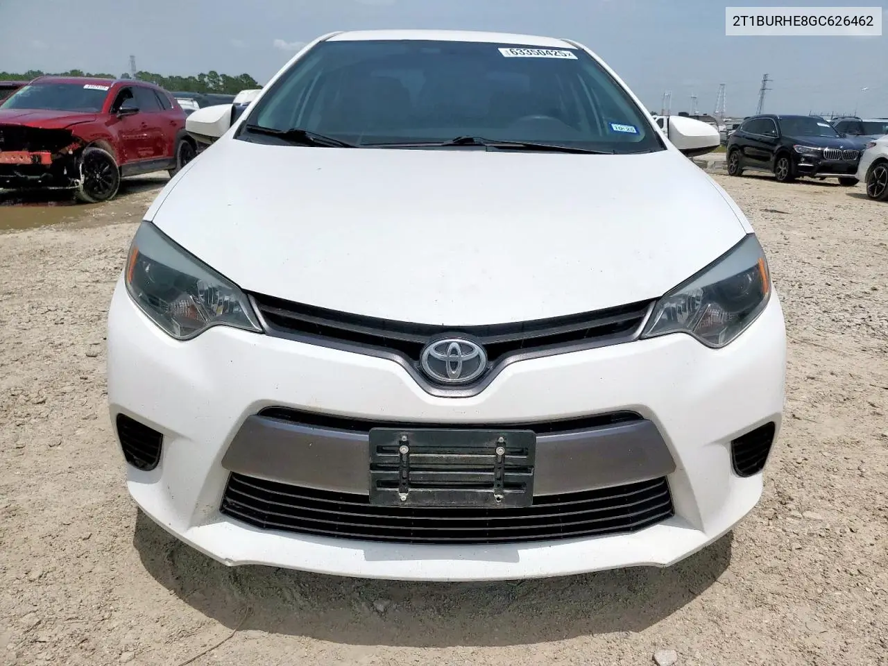 2016 Toyota Corolla L VIN: 2T1BURHE8GC626462 Lot: 63350425