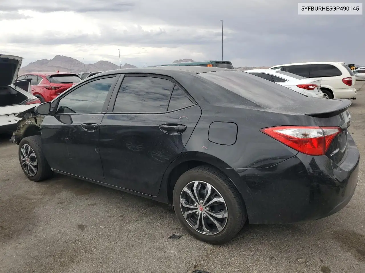 2016 Toyota Corolla L VIN: 5YFBURHE5GP490145 Lot: 63449375