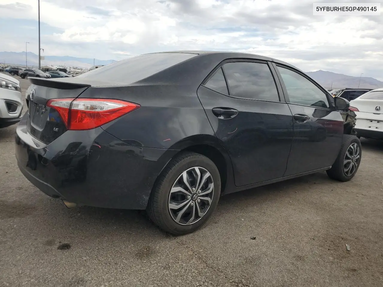 2016 Toyota Corolla L VIN: 5YFBURHE5GP490145 Lot: 63449375