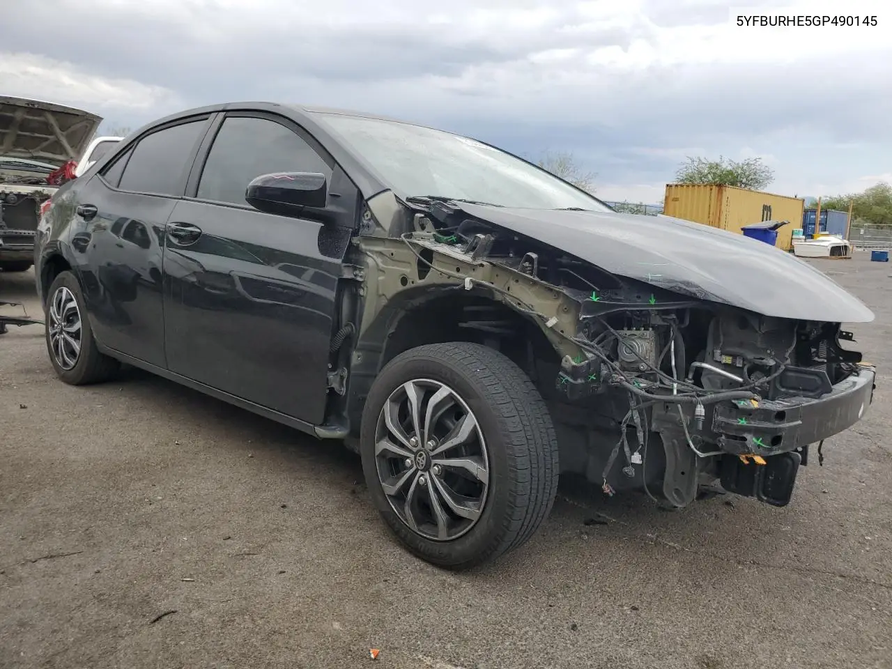 2016 Toyota Corolla L VIN: 5YFBURHE5GP490145 Lot: 63449375