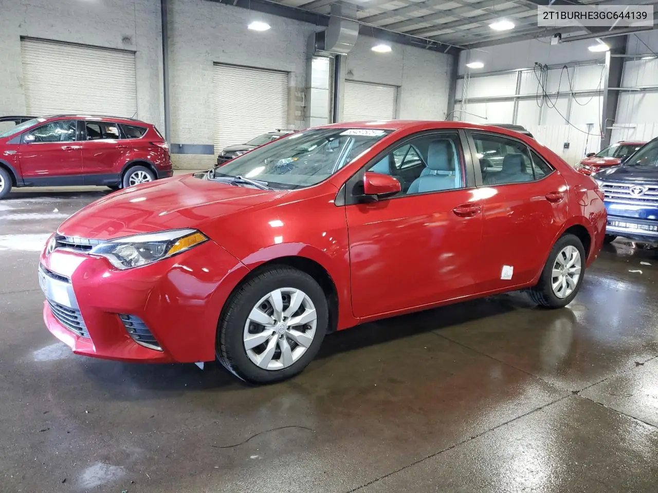 2016 Toyota Corolla L VIN: 2T1BURHE3GC644139 Lot: 63487625