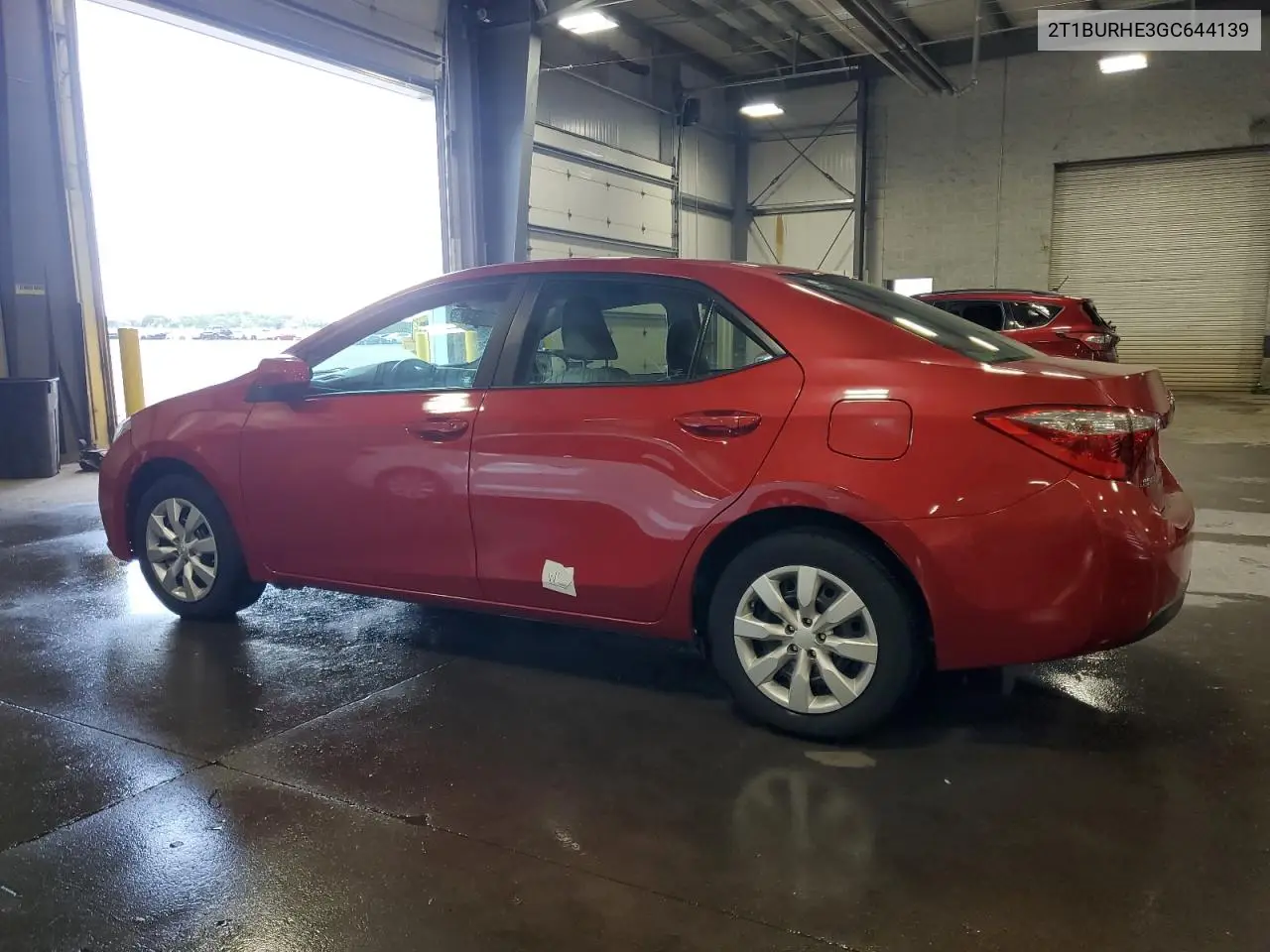 2016 Toyota Corolla L VIN: 2T1BURHE3GC644139 Lot: 63487625