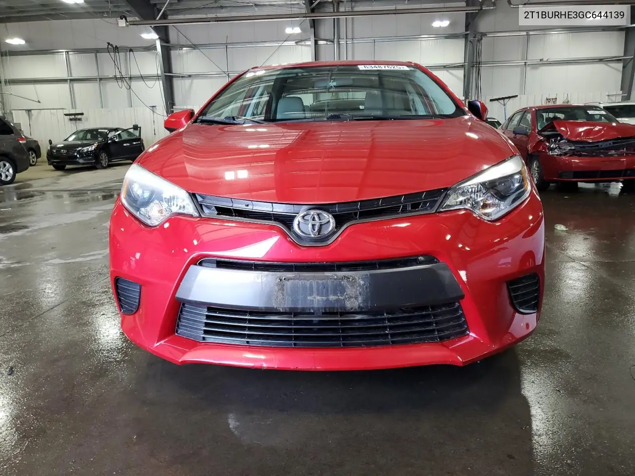2016 Toyota Corolla L VIN: 2T1BURHE3GC644139 Lot: 63487625