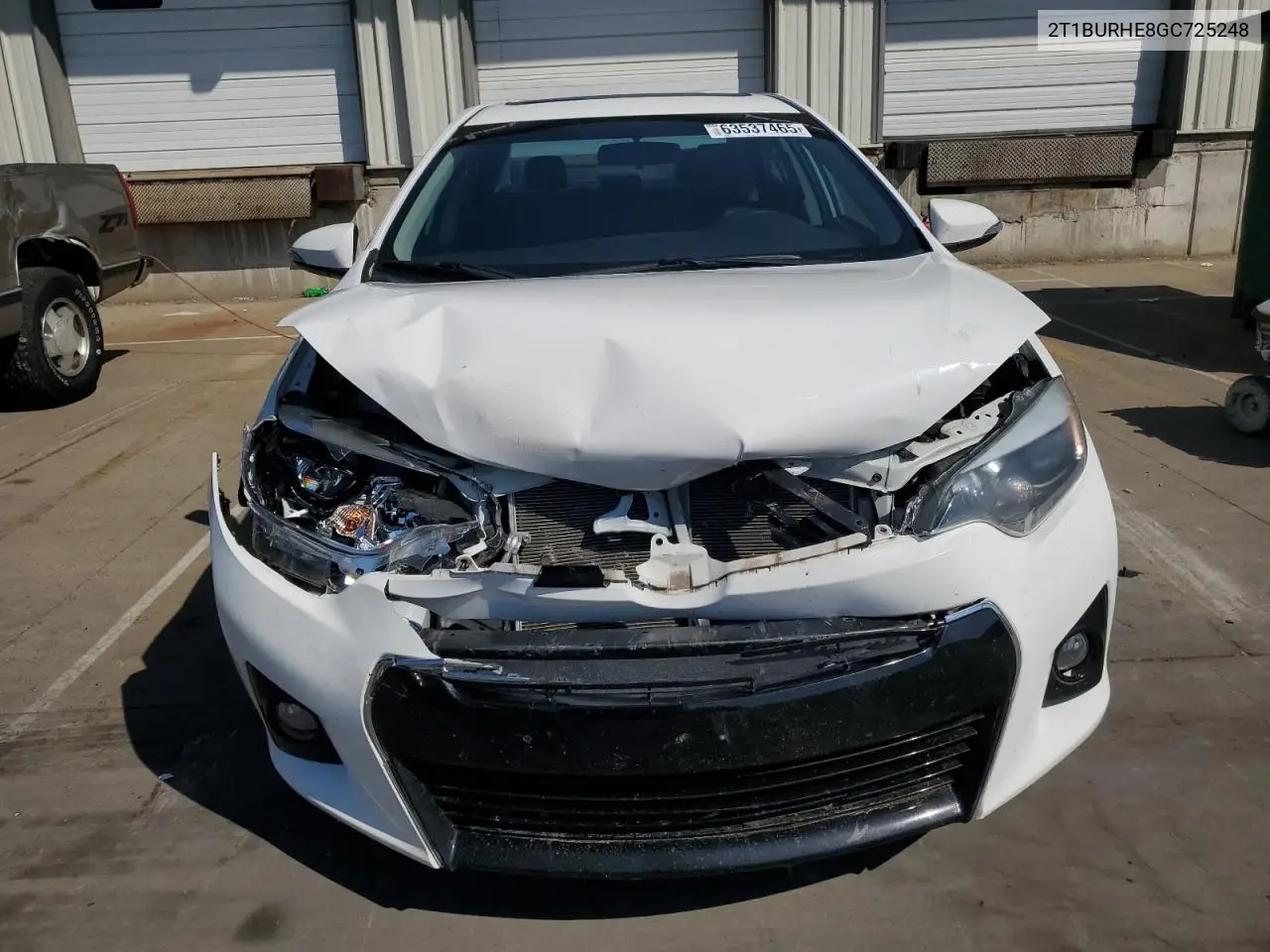 2016 Toyota Corolla L VIN: 2T1BURHE8GC725248 Lot: 63537465