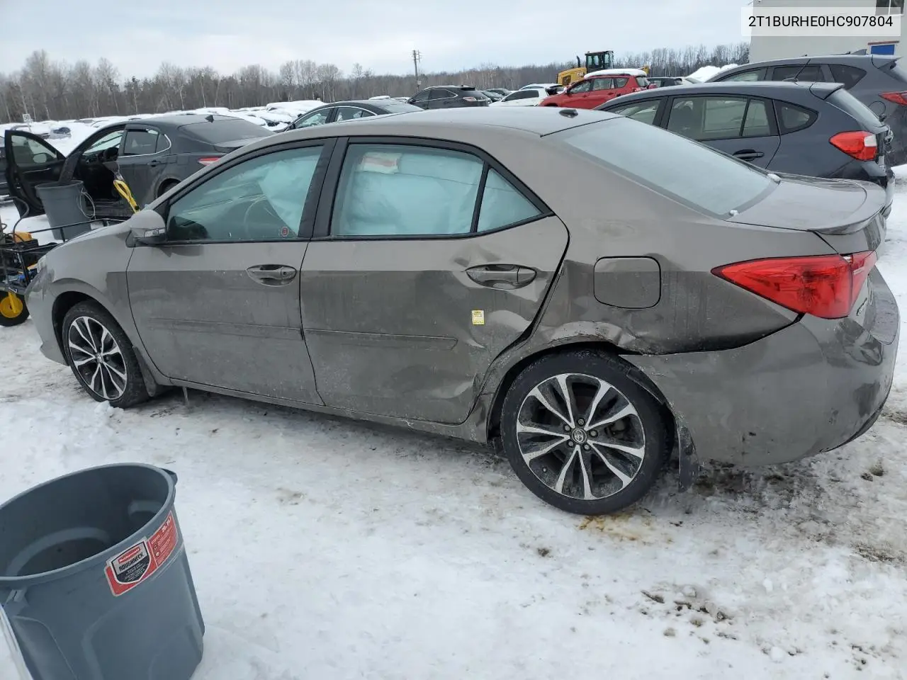 2017 Toyota Corolla L VIN: 2T1BURHE0HC907804 Lot: 41755435