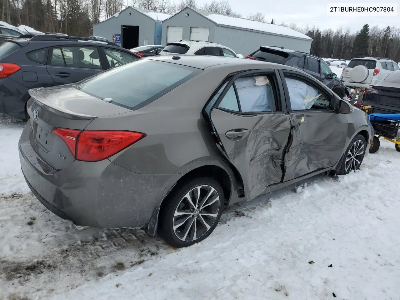 2017 Toyota Corolla L VIN: 2T1BURHE0HC907804 Lot: 41755435