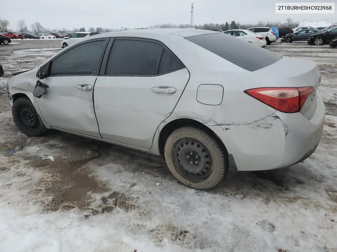 2017 Toyota Corolla L VIN: 2T1BURHE0HC923968 Lot: 45702045