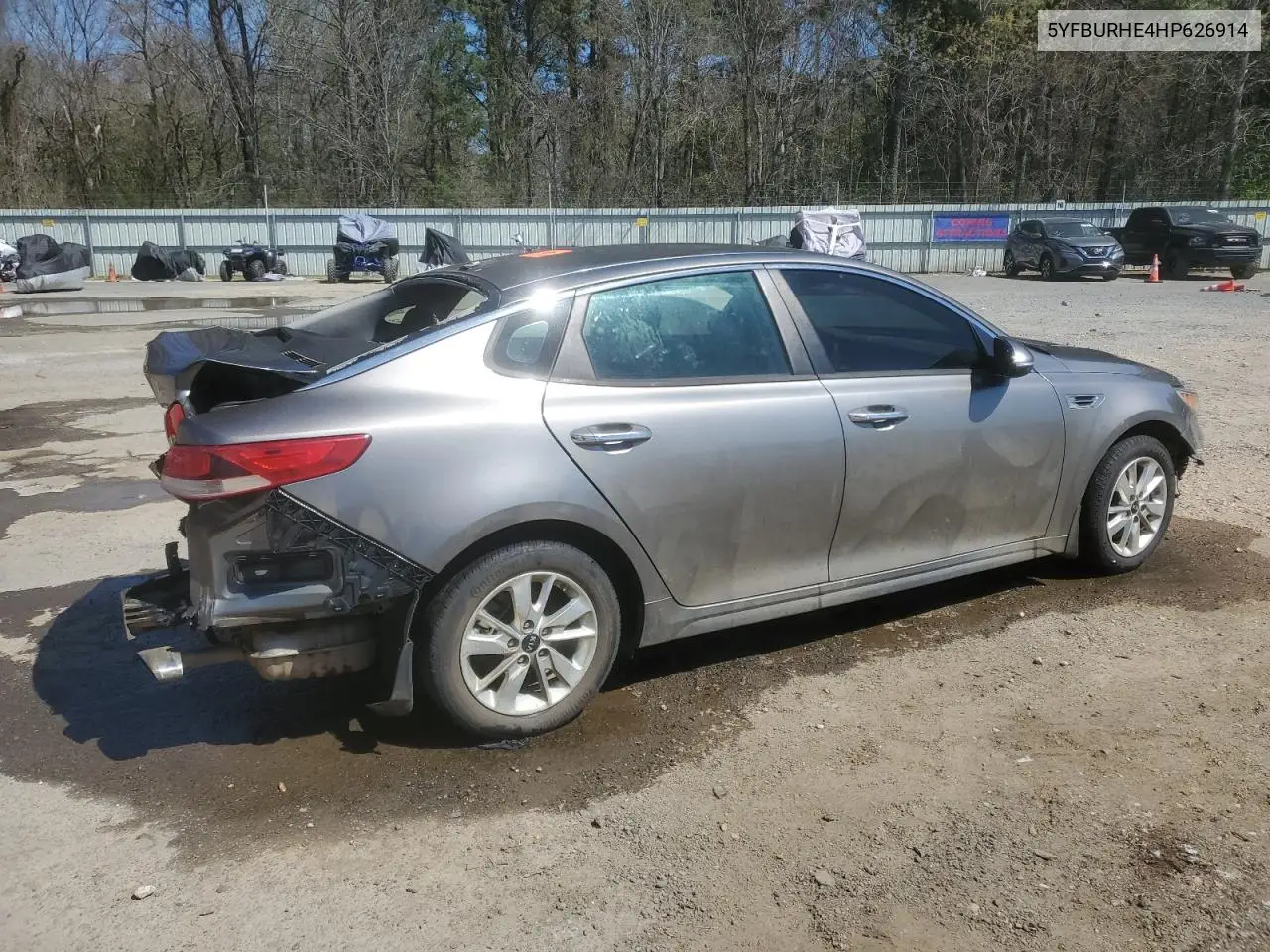 2017 Toyota Corolla L VIN: 5YFBURHE4HP626914 Lot: 50050185