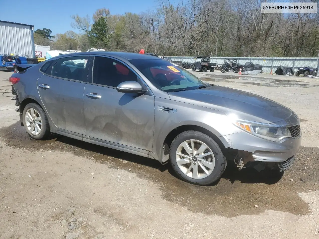 2017 Toyota Corolla L VIN: 5YFBURHE4HP626914 Lot: 50050185