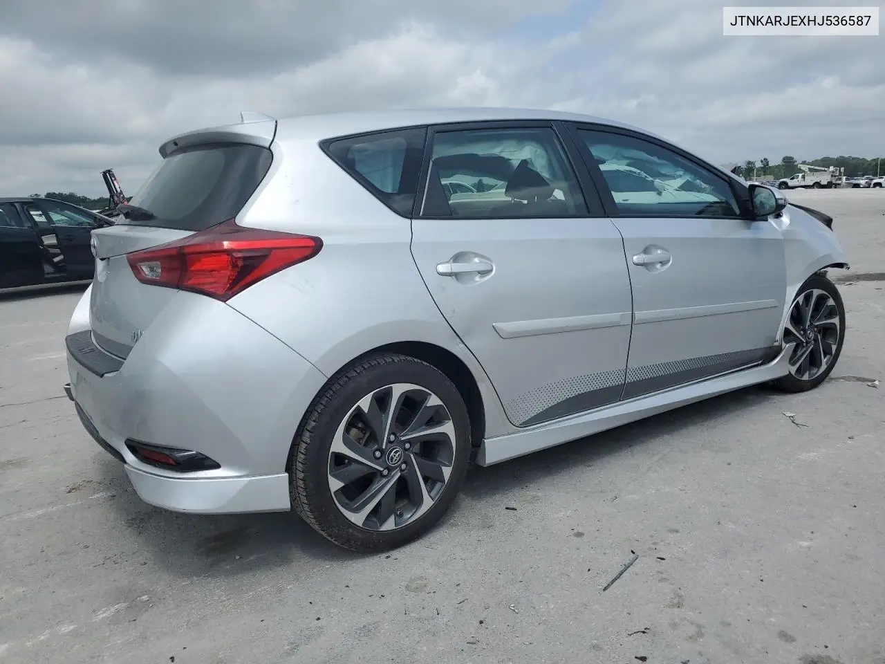 2017 Toyota Corolla Im VIN: JTNKARJEXHJ536587 Lot: 56892215