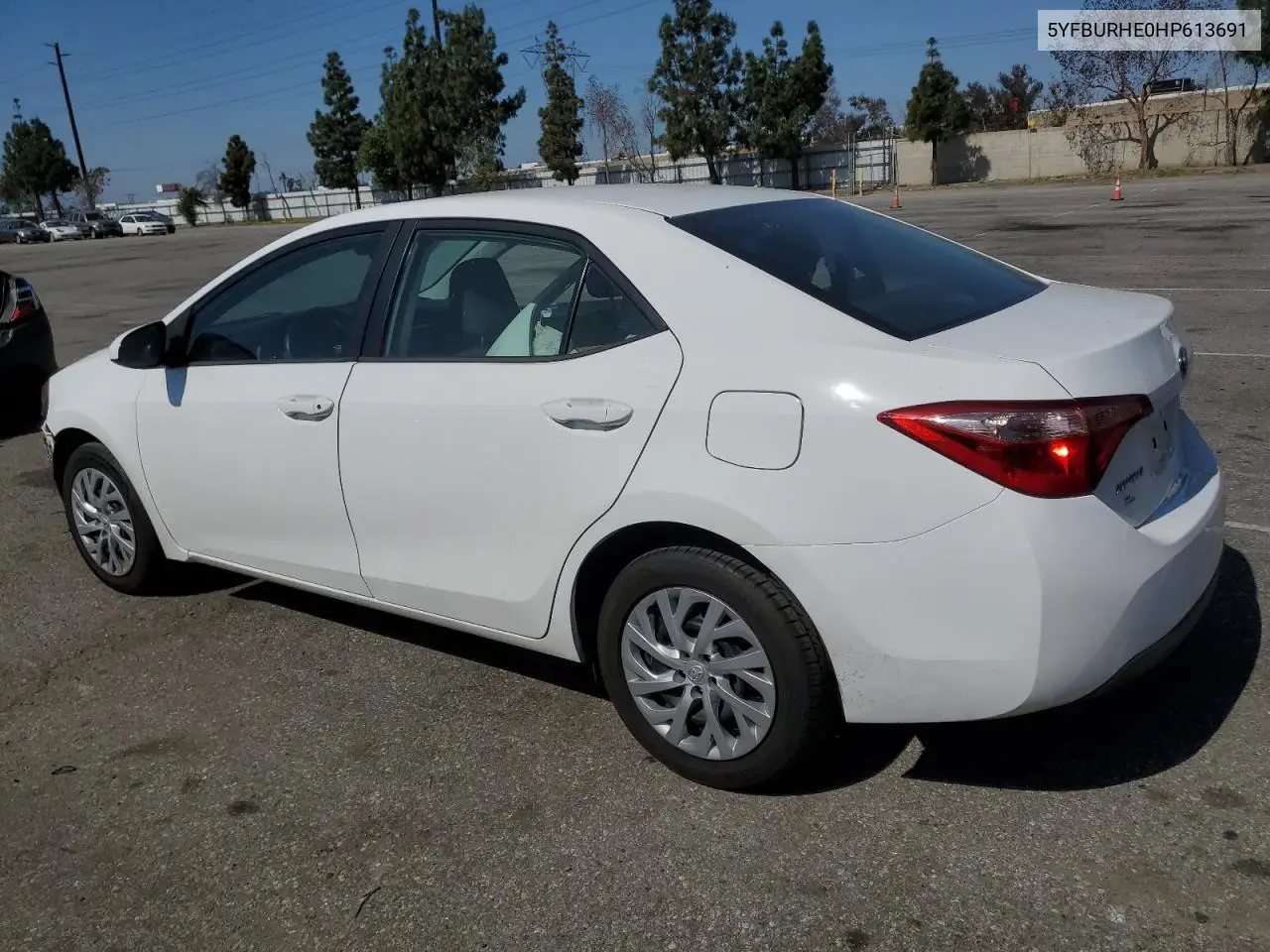 2017 Toyota Corolla L VIN: 5YFBURHE0HP613691 Lot: 56975715