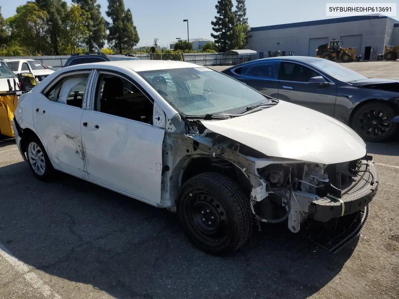 2017 Toyota Corolla L VIN: 5YFBURHE0HP613691 Lot: 56975715