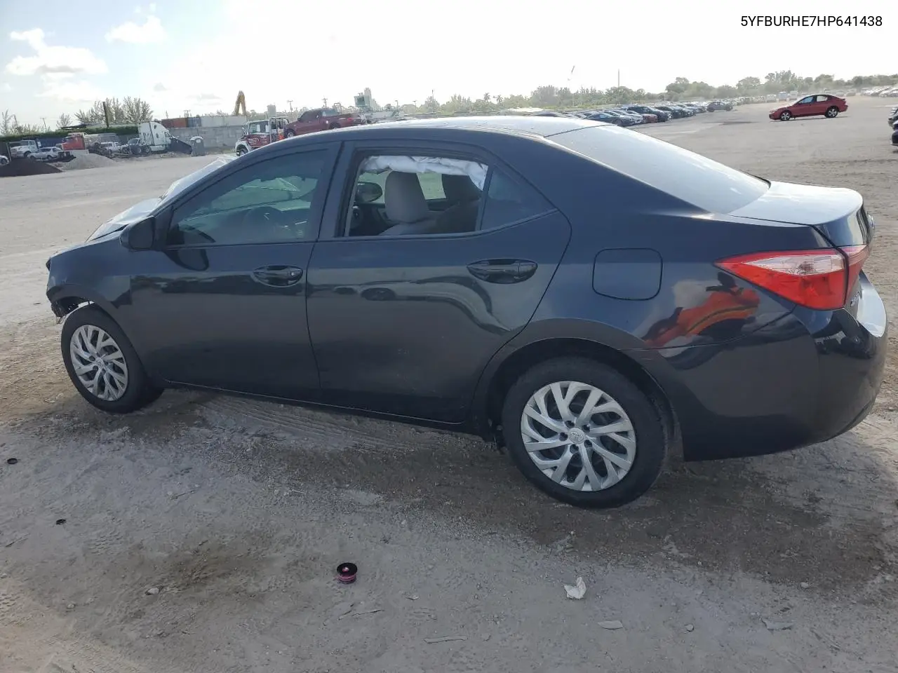 2017 Toyota Corolla L VIN: 5YFBURHE7HP641438 Lot: 59123745