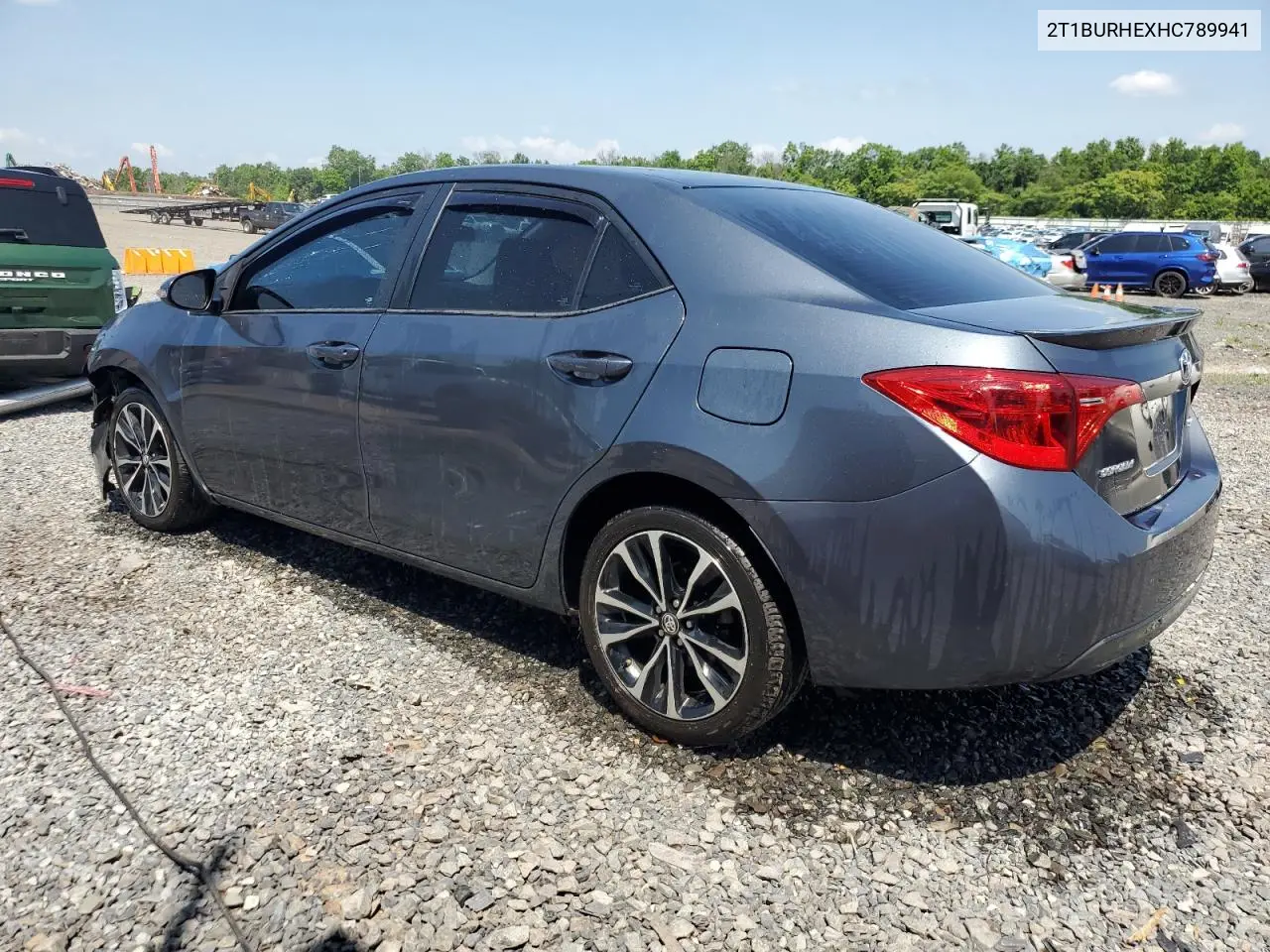2017 Toyota Corolla L VIN: 2T1BURHEXHC789941 Lot: 61734915