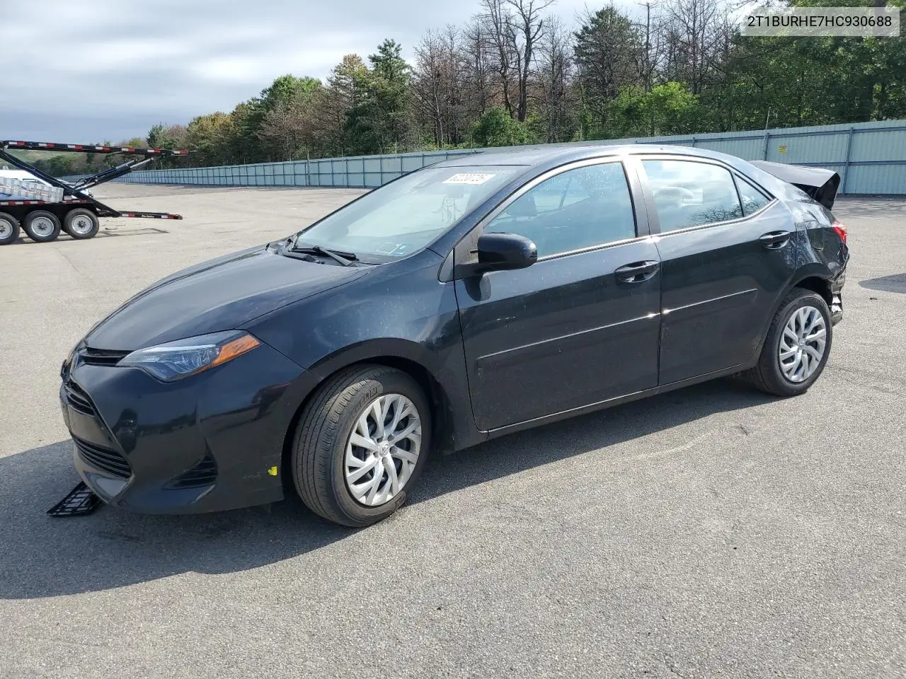 2017 Toyota Corolla L VIN: 2T1BURHE7HC930688 Lot: 62230725