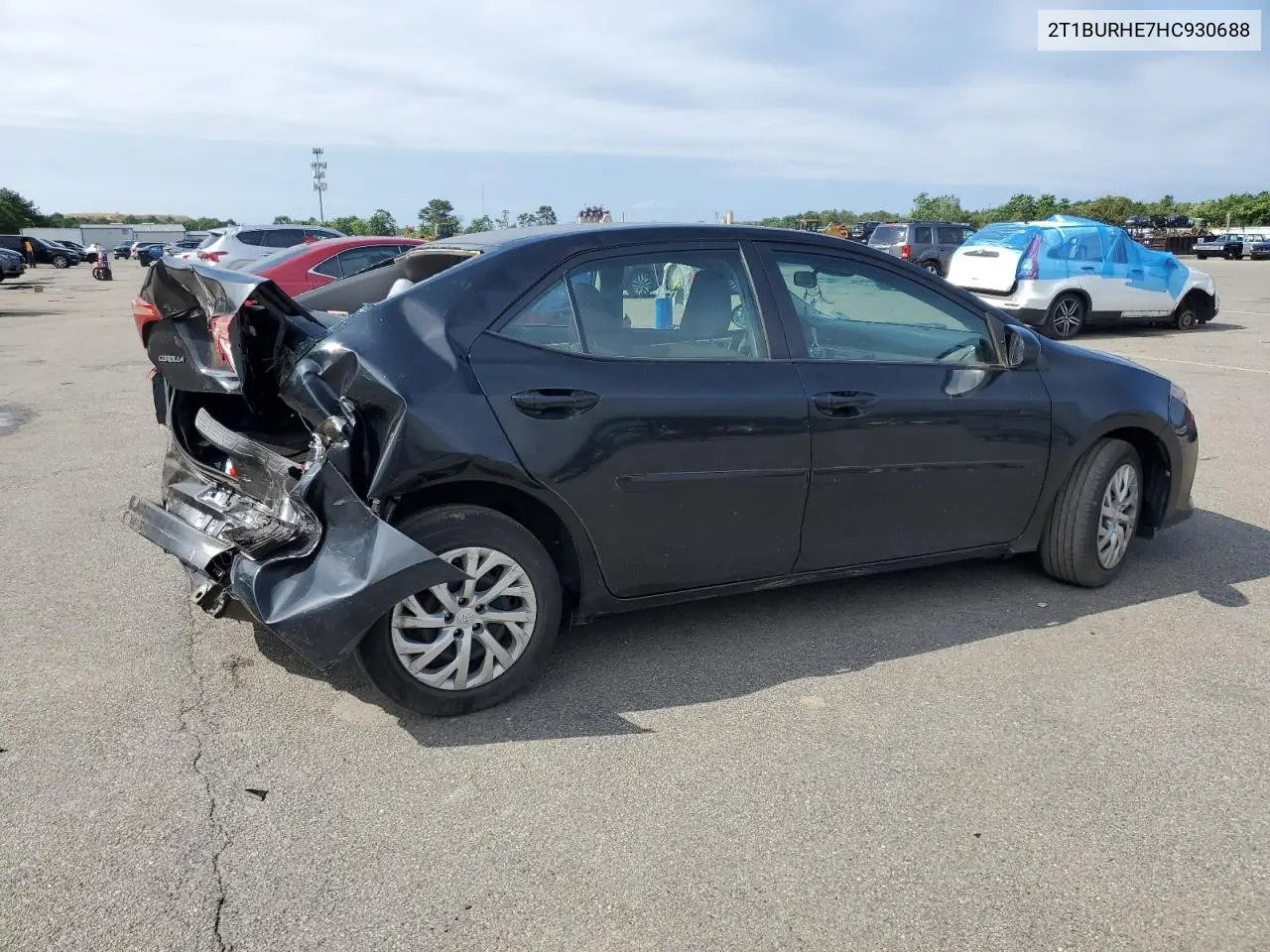 2017 Toyota Corolla L VIN: 2T1BURHE7HC930688 Lot: 62230725