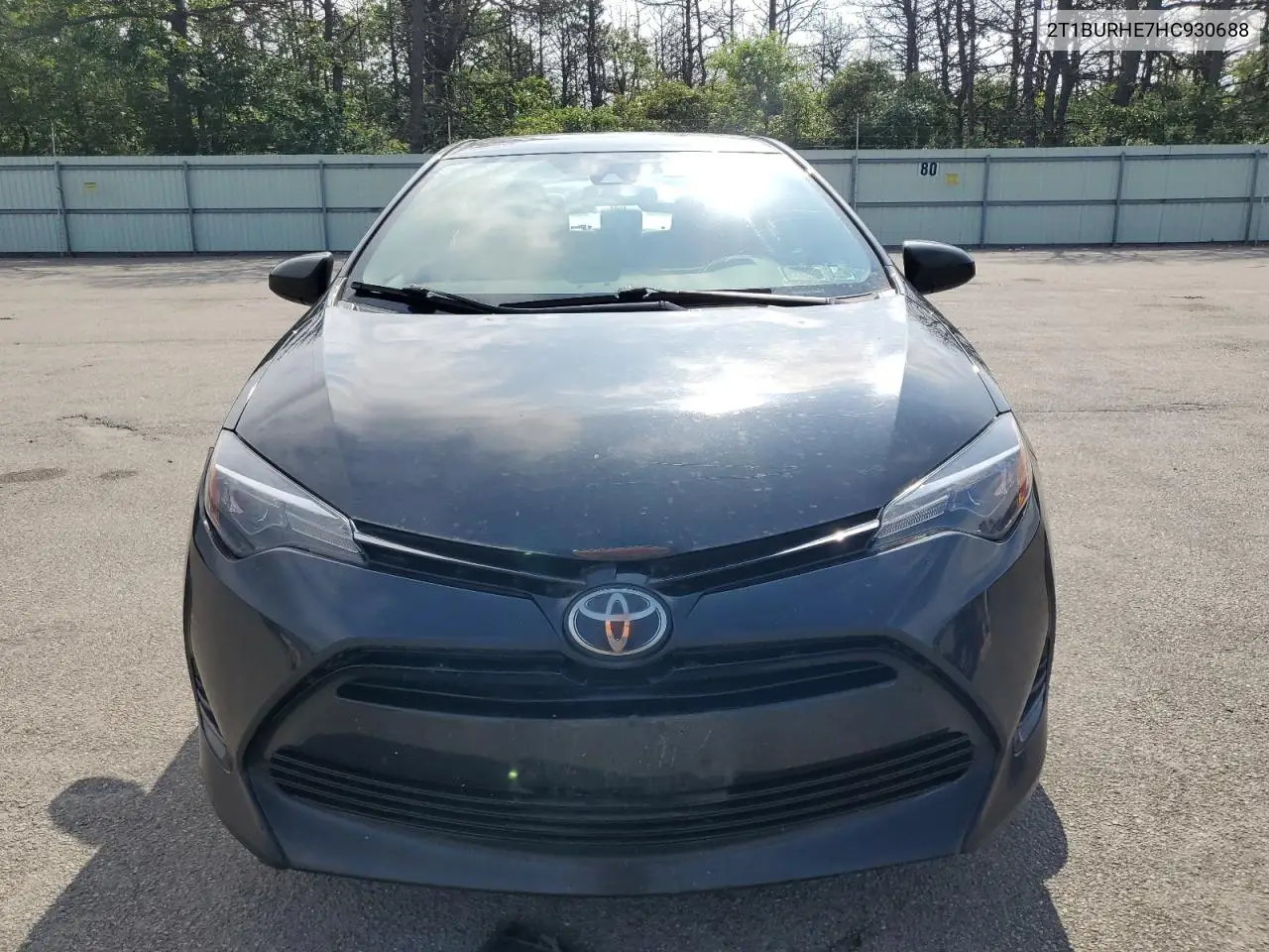 2017 Toyota Corolla L VIN: 2T1BURHE7HC930688 Lot: 62230725