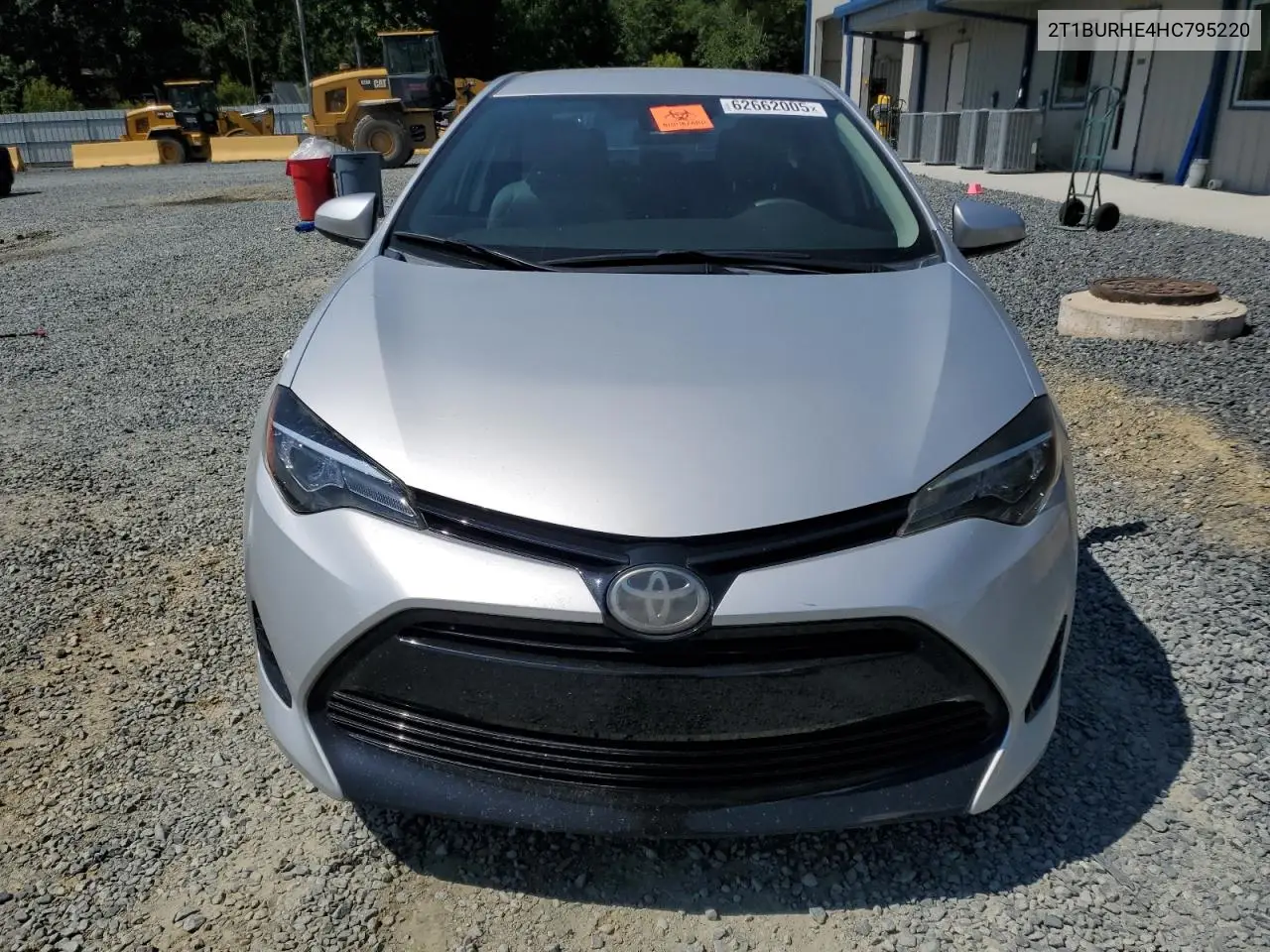 2017 Toyota Corolla L VIN: 2T1BURHE4HC795220 Lot: 62662005