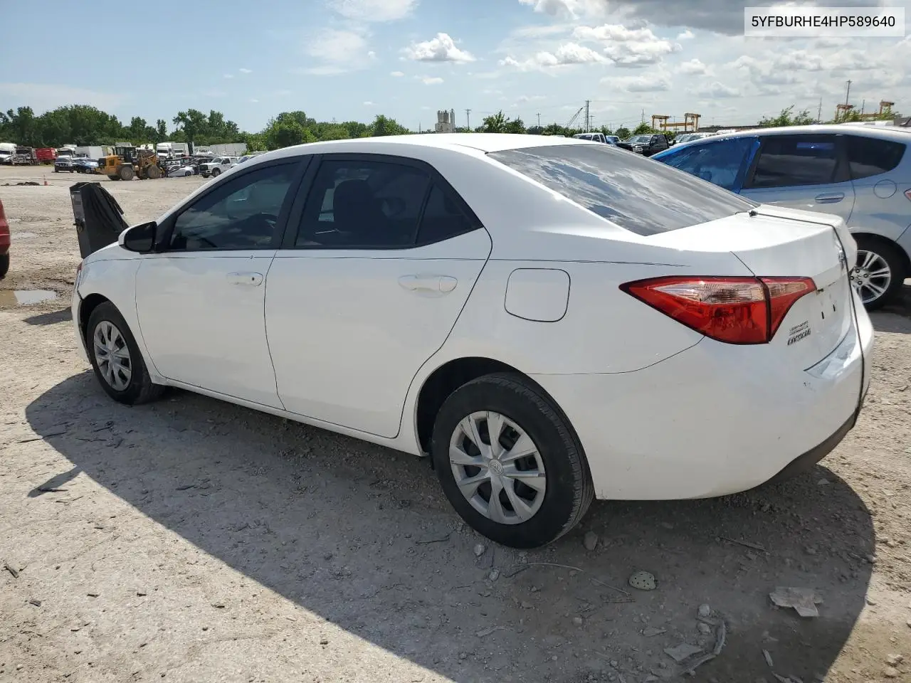 2017 Toyota Corolla L VIN: 5YFBURHE4HP589640 Lot: 62997115