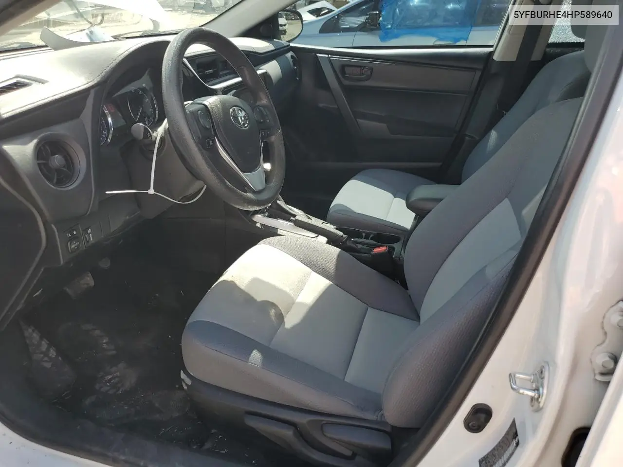 2017 Toyota Corolla L VIN: 5YFBURHE4HP589640 Lot: 62997115