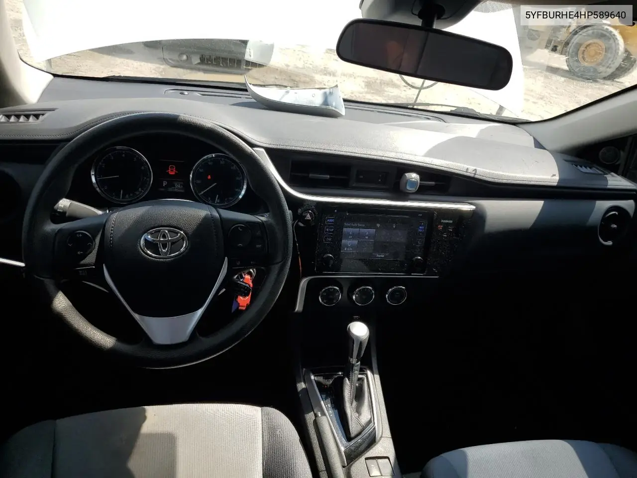 2017 Toyota Corolla L VIN: 5YFBURHE4HP589640 Lot: 62997115
