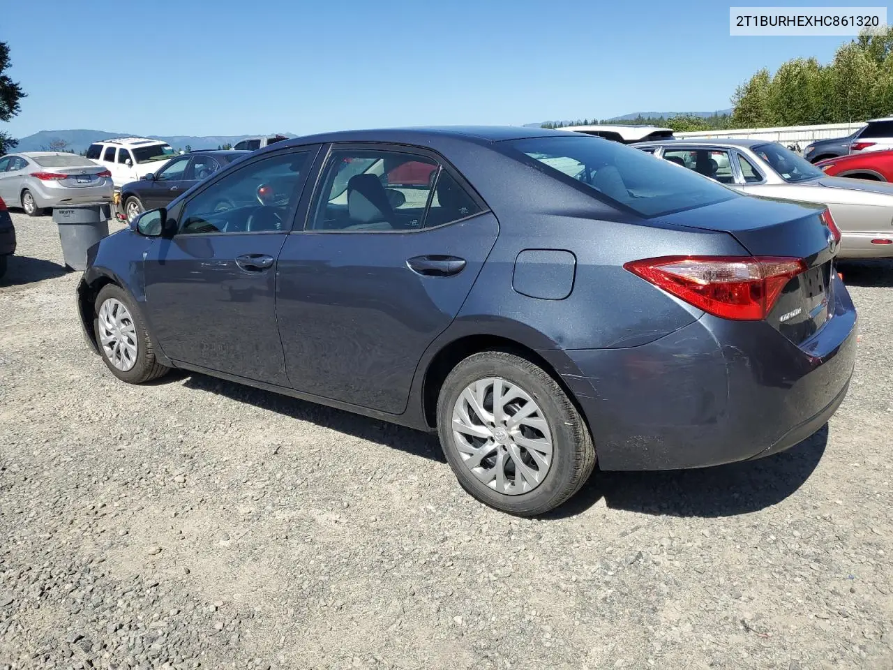 2017 Toyota Corolla L VIN: 2T1BURHEXHC861320 Lot: 63270015
