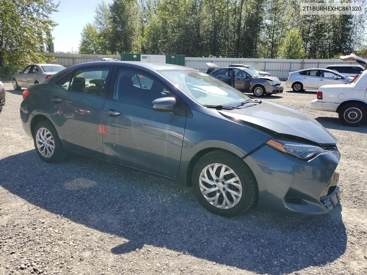 2017 Toyota Corolla L VIN: 2T1BURHEXHC861320 Lot: 63270015